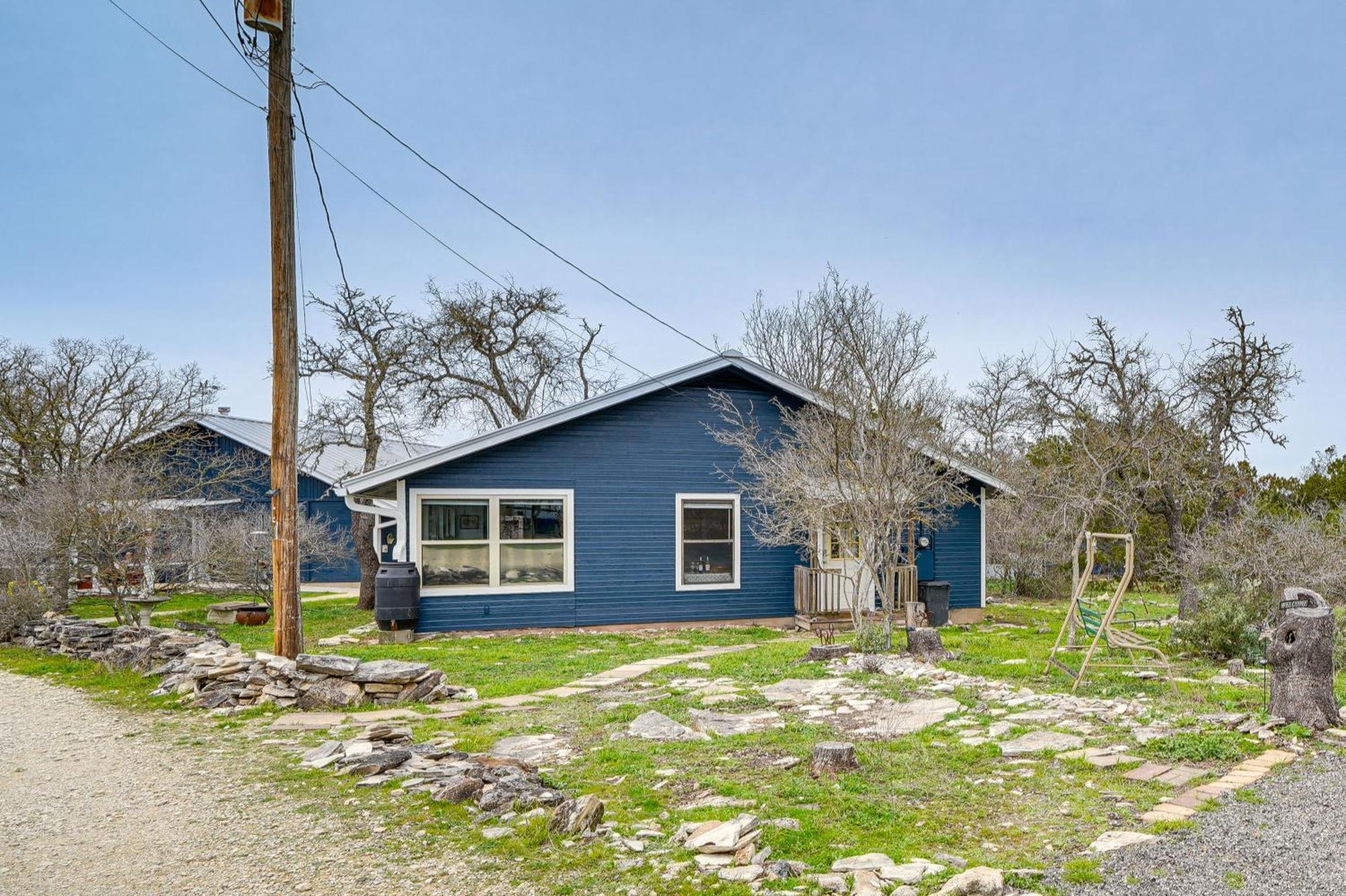 Cozy Kerrville Guest Cottage Near Guadalupe River! エクステリア 写真