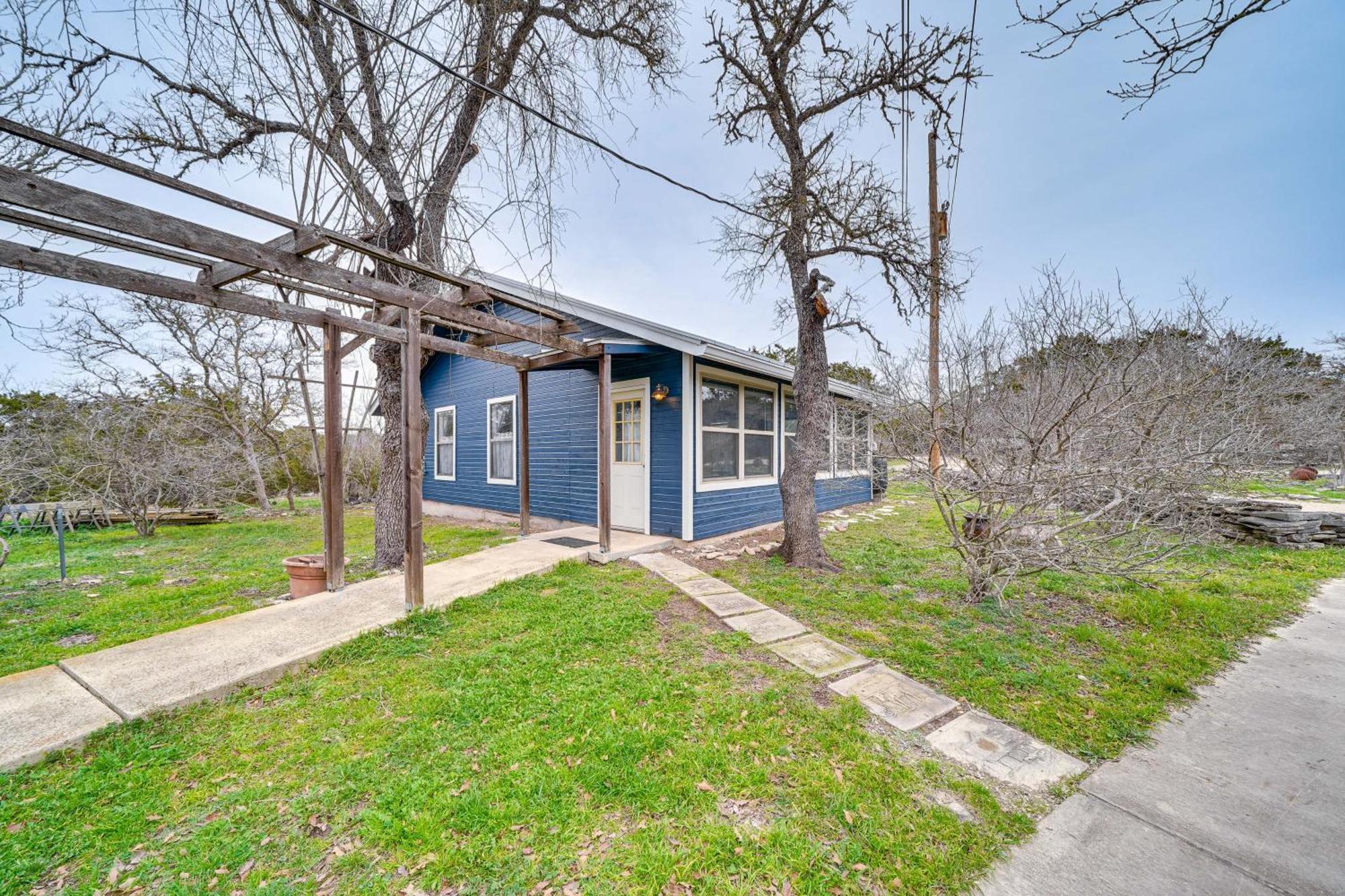 Cozy Kerrville Guest Cottage Near Guadalupe River! エクステリア 写真